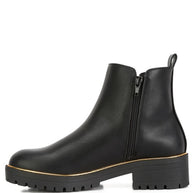 Thorin Metallic Frame Block Heel Boots-Rag Company-[option4]-[option5]-[option6]-[option7]-[option8]-Shop-Boutique-Clothing-for-Women-Online