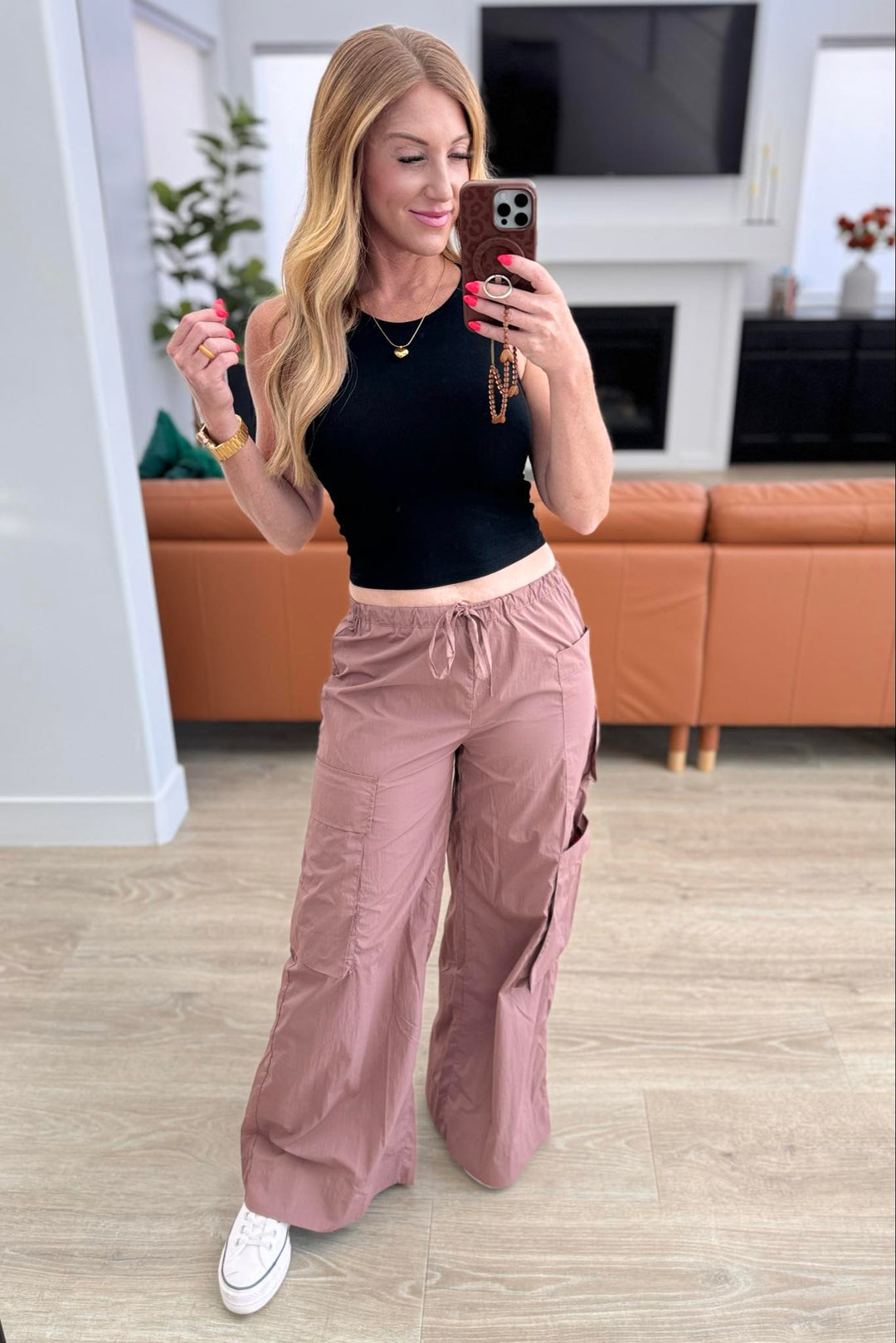 PREORDER: With Love Molly Archer Asymmetrical Pocket Wide Leg Cargo Pants in Two Colors-Womens-Ave Shops-[option4]-[option5]-[option6]-[option7]-[option8]-Shop-Boutique-Clothing-for-Women-Online