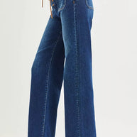 RISEN Full Size High Rise Wide Leg Jeans with Front Tie Detail Plus Size-Jeans-Trendsi-[option4]-[option5]-[option6]-[option7]-[option8]-Shop-Boutique-Clothing-for-Women-Online