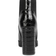 Foxy Faux Leather Croc Chelsea Boots-Rag Company-[option4]-[option5]-[option6]-[option7]-[option8]-Shop-Boutique-Clothing-for-Women-Online