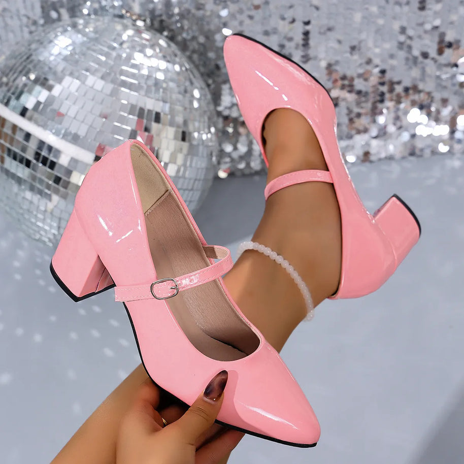 Point Toe Block Heels Pumps-heels-Trendsi-[option4]-[option5]-[option6]-[option7]-[option8]-Shop-Boutique-Clothing-for-Women-Online