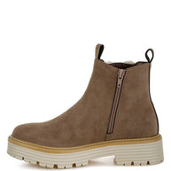 Mothman Faux Fur Detail Chunky Ankle Boots-Rag Company-[option4]-[option5]-[option6]-[option7]-[option8]-Shop-Boutique-Clothing-for-Women-Online