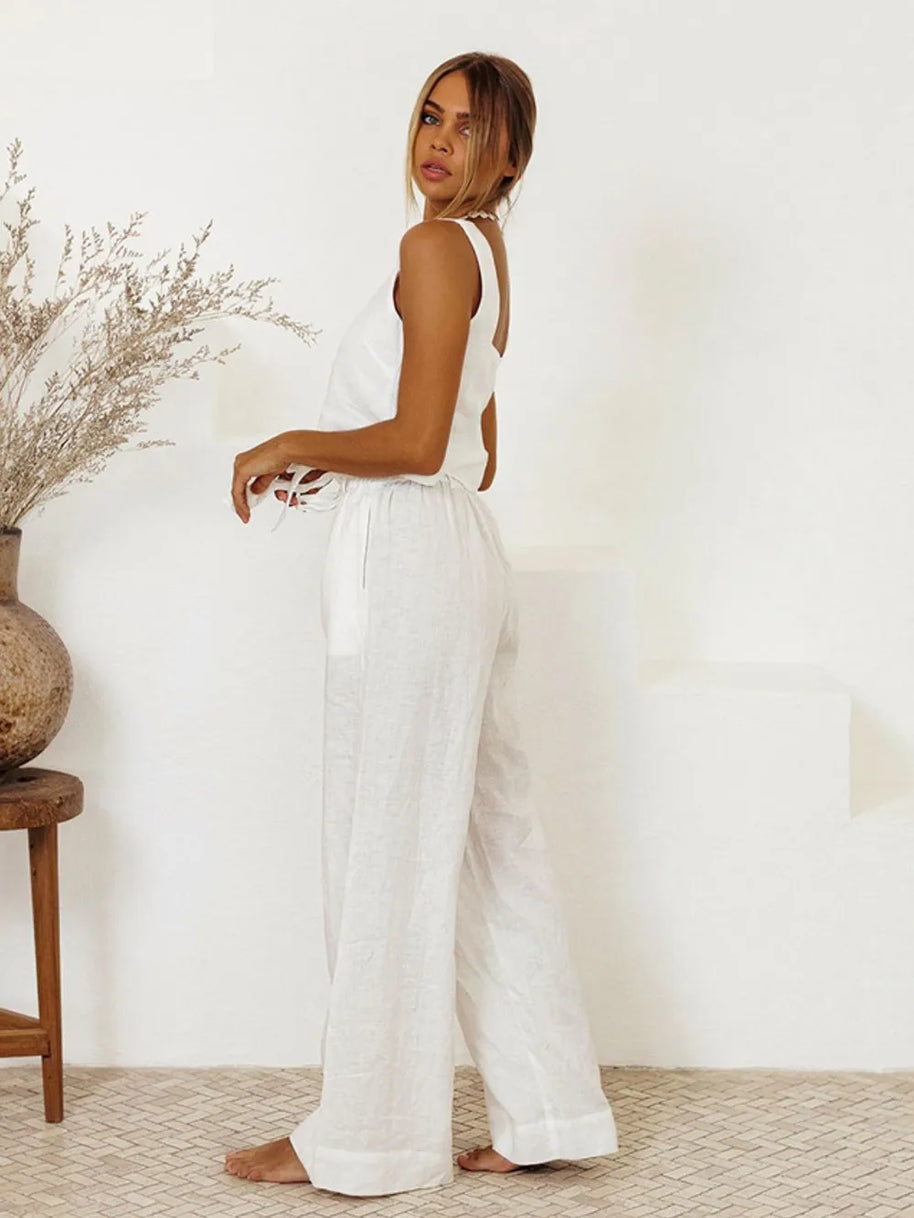 Square Neck Sleeveless Top and Pants Set-Sets-Trendsi-[option4]-[option5]-[option6]-[option7]-[option8]-Shop-Boutique-Clothing-for-Women-Online