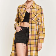 PLAID PRINT COLLAR LONG SHIRT DRESS PLUS SIZE-Jade By Jane-[option4]-[option5]-[option6]-[option7]-[option8]-Shop-Boutique-Clothing-for-Women-Online