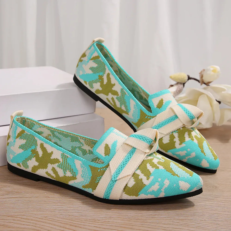 Mesh Point Toe Flat Slip-Ons-135 Flats-Trendsi-[option4]-[option5]-[option6]-[option7]-[option8]-Shop-Boutique-Clothing-for-Women-Online