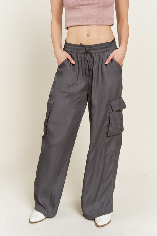 SATIN CARGO PANTS-Jade By Jane-[option4]-[option5]-[option6]-[option7]-[option8]-Shop-Boutique-Clothing-for-Women-Online