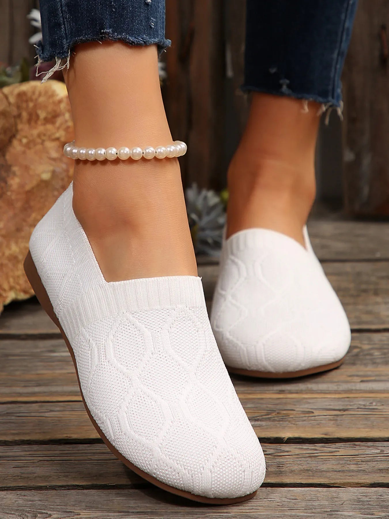 Round Toe Flats Mesh Slip-Ons-Shoes-Trendsi-[option4]-[option5]-[option6]-[option7]-[option8]-Shop-Boutique-Clothing-for-Women-Online