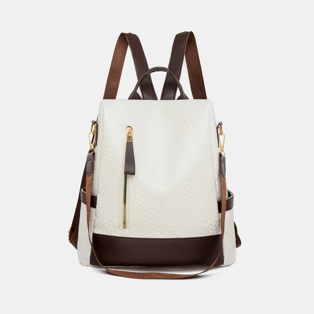 PU Leather Backpack Bag-Bags-Trendsi-[option4]-[option5]-[option6]-[option7]-[option8]-Shop-Boutique-Clothing-for-Women-Online