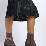 Enito Microfiber Sock Boots-Rag Company-Taupe-US-5 / UK-3 / EU-36-[option4]-[option5]-[option6]-[option7]-[option8]-Shop-Boutique-Clothing-for-Women-Online