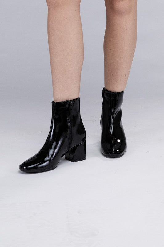 Ultra Faux Patent Leather Boots-Fortune Dynamic-[option4]-[option5]-[option6]-[option7]-[option8]-Shop-Boutique-Clothing-for-Women-Online