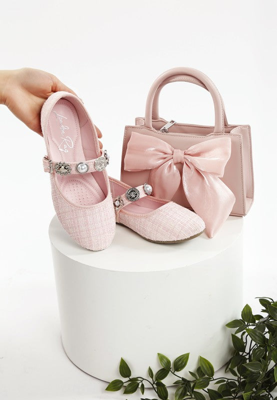 Noyama Charms Embellished Tweed Mary Janes-Rag Company-[option4]-[option5]-[option6]-[option7]-[option8]-Shop-Boutique-Clothing-for-Women-Online