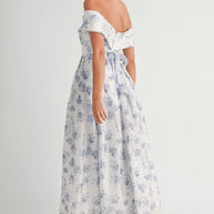 MABLE Floral Printed Off Shoulder Maxi Dress-Dresses-Trendsi-[option4]-[option5]-[option6]-[option7]-[option8]-Shop-Boutique-Clothing-for-Women-Online