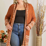 ADORA Full Size Fringe Hem Aztec Border Cardigan-Cardigan-Trendsi-[option4]-[option5]-[option6]-[option7]-[option8]-Shop-Boutique-Clothing-for-Women-Online