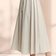 ADORA Drawstring Waist Crinkle Maxi Skirt-Skirts-Trendsi-[option4]-[option5]-[option6]-[option7]-[option8]-Shop-Boutique-Clothing-for-Women-Online
