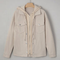 Textured Knit Pocketed Drawstring Hooded Jacket-JUNIPER BLVD-[option4]-[option5]-[option6]-[option7]-[option8]-Shop-Boutique-Clothing-for-Women-Online