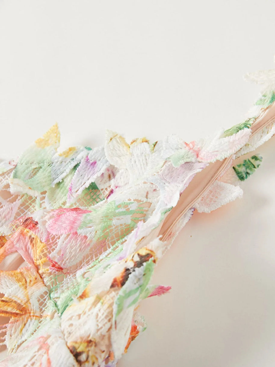 Floral Lace Sleeveless V-Neck Midi Dress-Dresses-Trendsi-[option4]-[option5]-[option6]-[option7]-[option8]-Shop-Boutique-Clothing-for-Women-Online