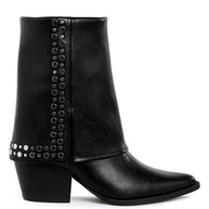 Mariachi Stud Embellished Foldover Boots-Rag Company-[option4]-[option5]-[option6]-[option7]-[option8]-Shop-Boutique-Clothing-for-Women-Online