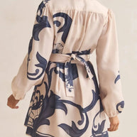 Printed Long Sleeve Shirt Dress-Dresses-Trendsi-[option4]-[option5]-[option6]-[option7]-[option8]-Shop-Boutique-Clothing-for-Women-Online
