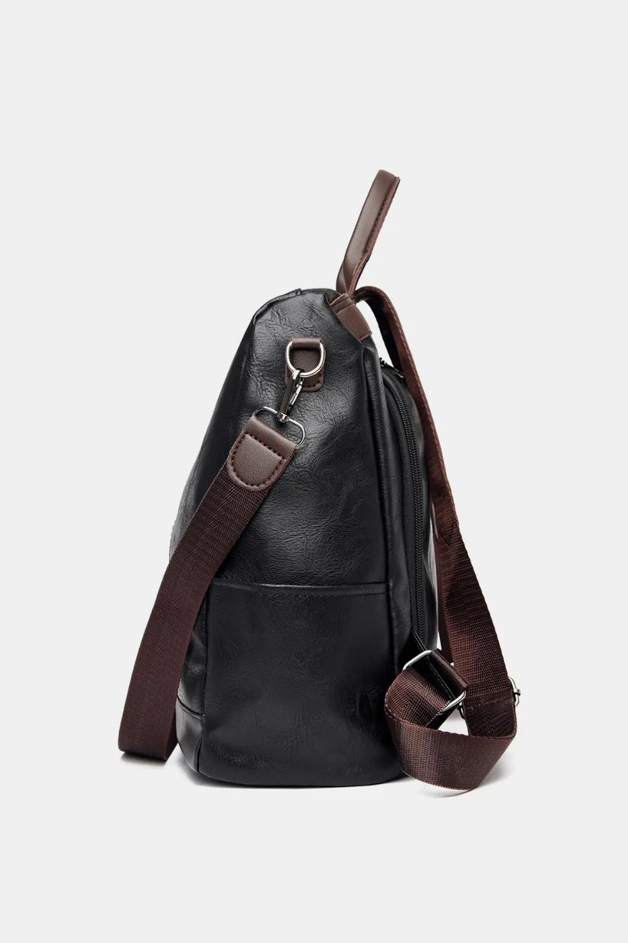 PU Leather Backpack Bag-backpack-Trendsi-[option4]-[option5]-[option6]-[option7]-[option8]-Shop-Boutique-Clothing-for-Women-Online