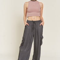 SATIN CARGO PANTS-Jade By Jane-[option4]-[option5]-[option6]-[option7]-[option8]-Shop-Boutique-Clothing-for-Women-Online