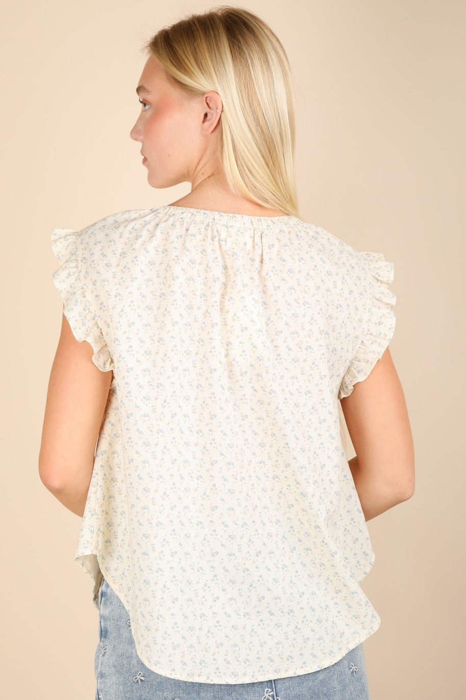 Picnic Petal Lace Detail Top-Womens-Ave Shops-[option4]-[option5]-[option6]-[option7]-[option8]-Shop-Boutique-Clothing-for-Women-Online
