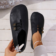Round Toe Flat Slip-Ons-135 Flats-Trendsi-Black2-36(US5)-[option4]-[option5]-[option6]-[option7]-[option8]-Shop-Boutique-Clothing-for-Women-Online