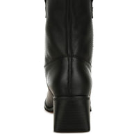 Iliad Genuine Leather Metallic Accent Ankle Boots-Rag Company-[option4]-[option5]-[option6]-[option7]-[option8]-Shop-Boutique-Clothing-for-Women-Online