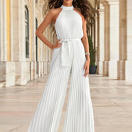 Cutout Tied Pleated Sleeveless Jumpsuit-Sets-Trendsi-[option4]-[option5]-[option6]-[option7]-[option8]-Shop-Boutique-Clothing-for-Women-Online