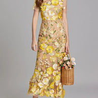 Floral Embroidered Mesh Overlay Maxi Dress-Dresses-Trendsi-[option4]-[option5]-[option6]-[option7]-[option8]-Shop-Boutique-Clothing-for-Women-Online