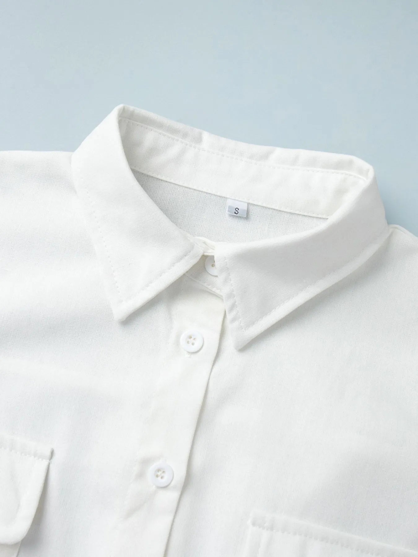 Casual Button Front Long Sleeve Romper-Sets-Trendsi-[option4]-[option5]-[option6]-[option7]-[option8]-Shop-Boutique-Clothing-for-Women-Online