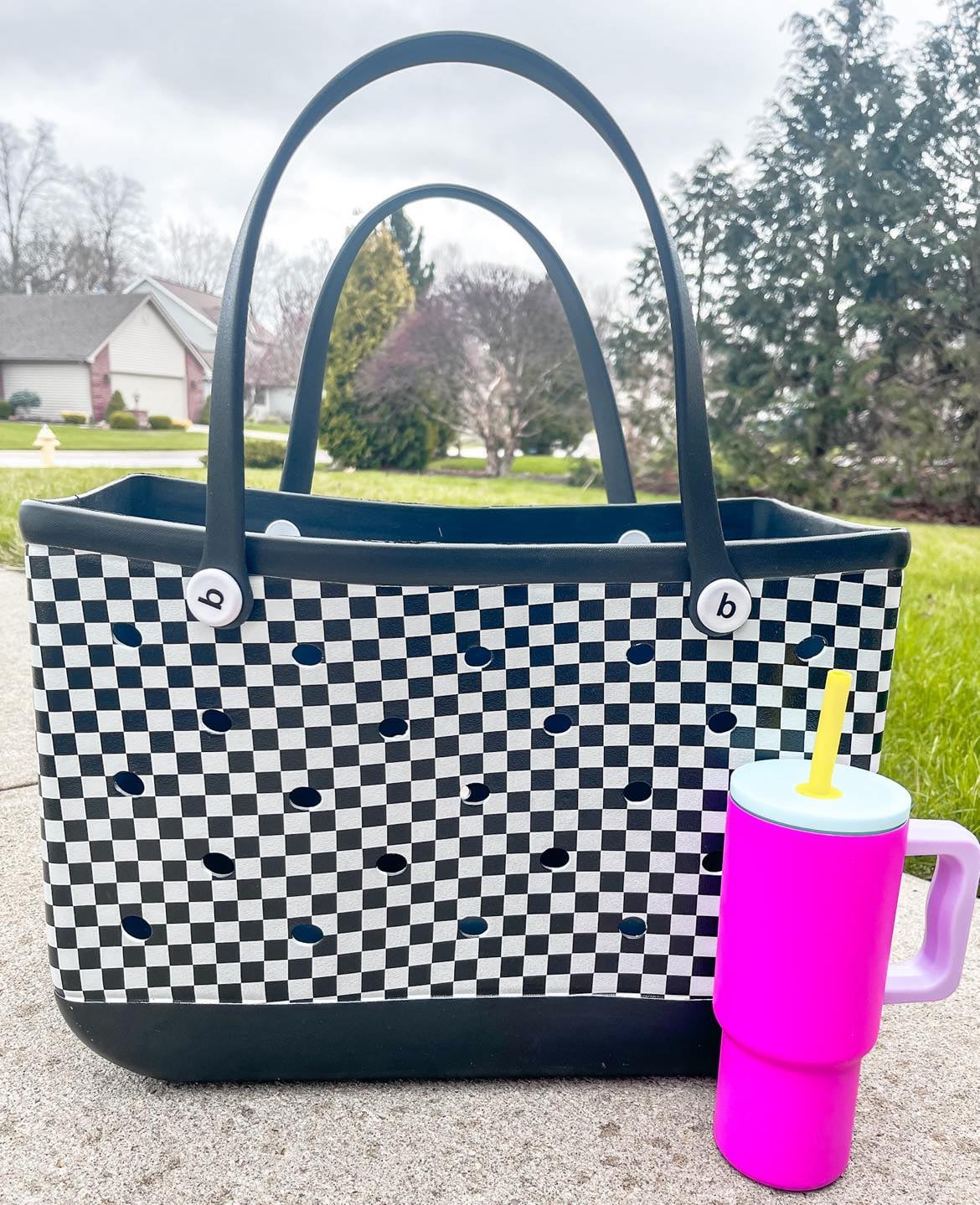 PREORDER: MEDIUM EVA Print & Solid Totes BESTSELLER-Bags-Forever3A.M-[option4]-[option5]-[option6]-[option7]-[option8]-Shop-Boutique-Clothing-for-Women-Online