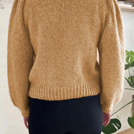 Textured Knit Round Neck Long Sleeve Sweater-Womens Sweater-Trendsi-[option4]-[option5]-[option6]-[option7]-[option8]-Shop-Boutique-Clothing-for-Women-Online