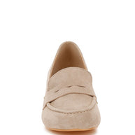 Astra Block Heel Genuine Suede Loafers-Rag Company-[option4]-[option5]-[option6]-[option7]-[option8]-Shop-Boutique-Clothing-for-Women-Online