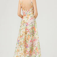 Floral Lace Sleeveless V-Neck Midi Dress-Dresses-Trendsi-[option4]-[option5]-[option6]-[option7]-[option8]-Shop-Boutique-Clothing-for-Women-Online