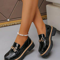 Round Toe Platform Loafers-Shoes-Trendsi-[option4]-[option5]-[option6]-[option7]-[option8]-Shop-Boutique-Clothing-for-Women-Online