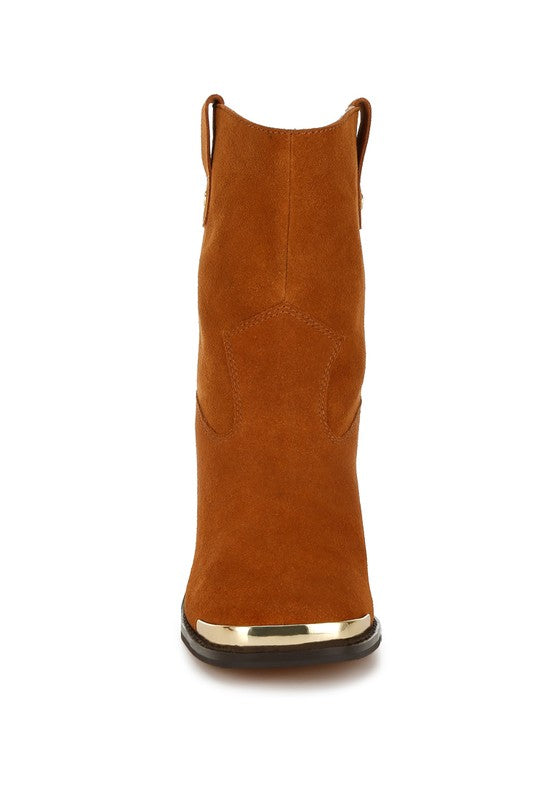 Emberly Suede Square Toe Ankle Boots-Rag Company-[option4]-[option5]-[option6]-[option7]-[option8]-Shop-Boutique-Clothing-for-Women-Online