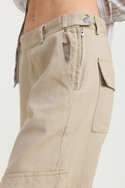 CARGO PANTS WITH POCKET DETAIL-Emory Park-[option4]-[option5]-[option6]-[option7]-[option8]-Shop-Boutique-Clothing-for-Women-Online