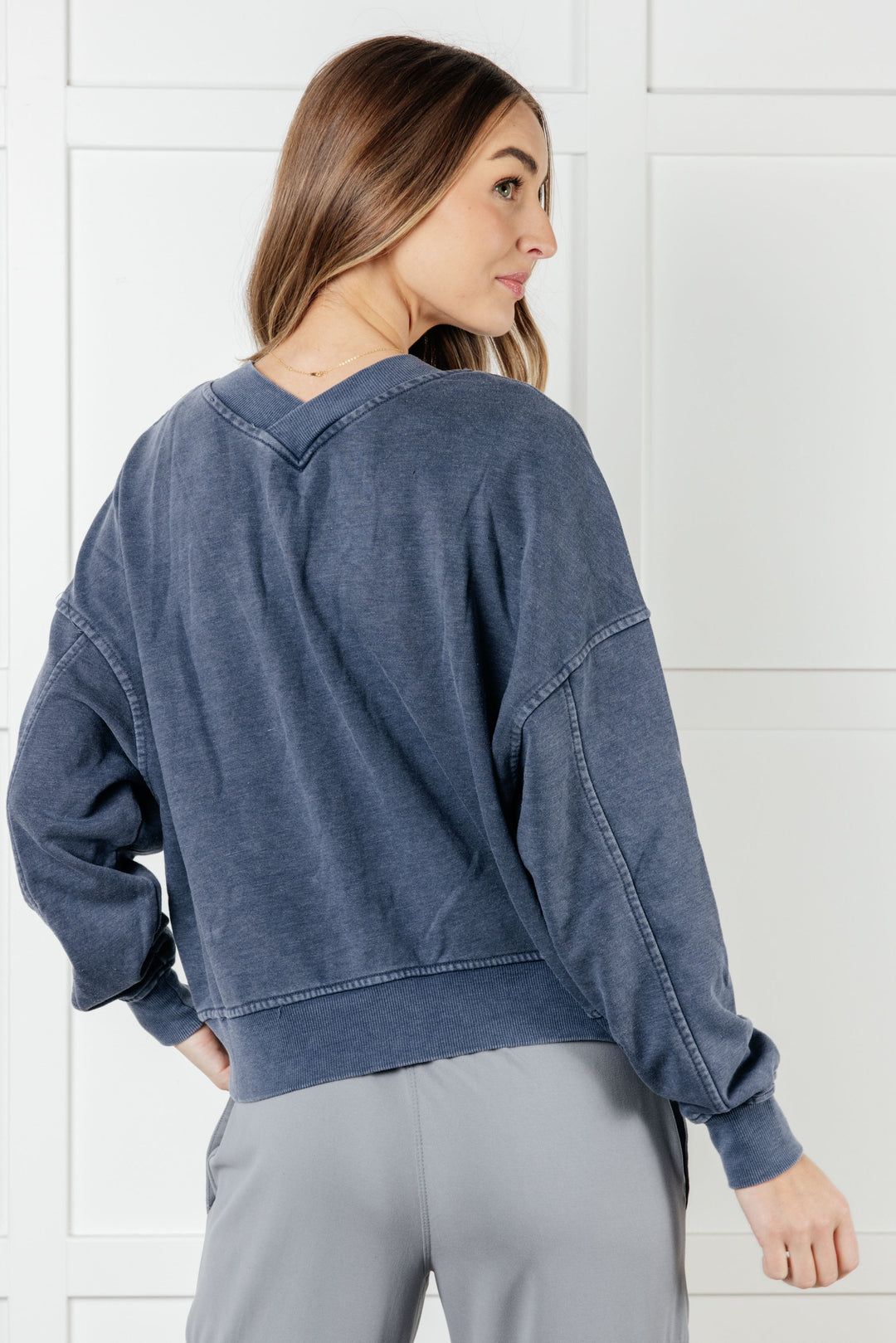 Rae Mode Rep Ready Mineral Wash French Terry Pullover in Blue-Athleisure-Ave Shops-[option4]-[option5]-[option6]-[option7]-[option8]-Shop-Boutique-Clothing-for-Women-Online