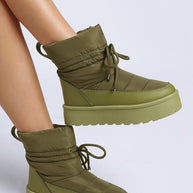 Pacos High Ankle Chunky Snow Boots-Rag Company-[option4]-[option5]-[option6]-[option7]-[option8]-Shop-Boutique-Clothing-for-Women-Online