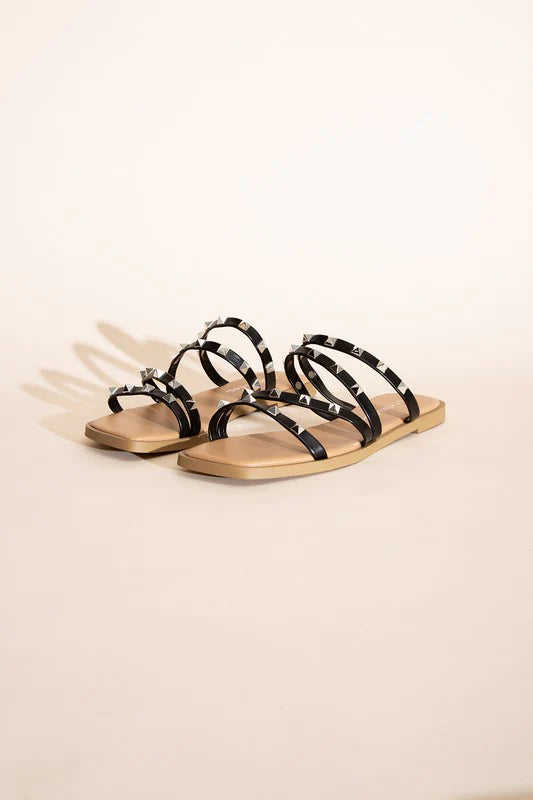 Temira Stud Sandals-The Bee Chic Boutique-8.5-[option4]-[option5]-[option6]-[option7]-[option8]-Shop-Boutique-Clothing-for-Women-Online