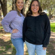 PREORDER: Best Selling Elliott Exposed Seam Sweatshirt in Five Colors-Womens-Ave Shops-[option4]-[option5]-[option6]-[option7]-[option8]-Shop-Boutique-Clothing-for-Women-Online