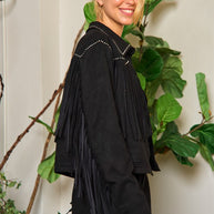 Suede studded fringe jacket-Jade By Jane-[option4]-[option5]-[option6]-[option7]-[option8]-Shop-Boutique-Clothing-for-Women-Online