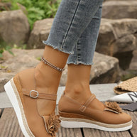 Flower Embellished Mary Jane Loafers-loafers-Trendsi-[option4]-[option5]-[option6]-[option7]-[option8]-Shop-Boutique-Clothing-for-Women-Online