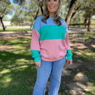 Finnley Colorblock Pullover in Four Colors-Womens-Ave Shops-[option4]-[option5]-[option6]-[option7]-[option8]-Shop-Boutique-Clothing-for-Women-Online