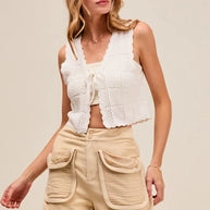 SO ME Mineral Washed Terry High Rise Cargo Shorts-Shorts-Trendsi-[option4]-[option5]-[option6]-[option7]-[option8]-Shop-Boutique-Clothing-for-Women-Online