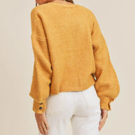 MABLE Long Sleeve Button Down Sweater Cardigan-Cardigan-Trendsi-[option4]-[option5]-[option6]-[option7]-[option8]-Shop-Boutique-Clothing-for-Women-Online