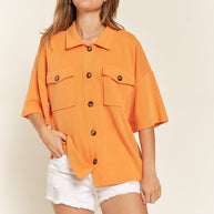 SMILE FACE BACK SHIRTS TOP PLUS SIZE-Jade By Jane-[option4]-[option5]-[option6]-[option7]-[option8]-Shop-Boutique-Clothing-for-Women-Online