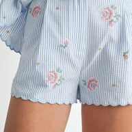 MABLE Stripe Embroidered Peplum Cami and Shorts Set-sets-Trendsi-[option4]-[option5]-[option6]-[option7]-[option8]-Shop-Boutique-Clothing-for-Women-Online