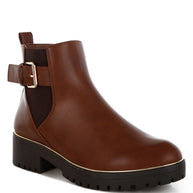 Antorin Chunky Buckle Detail Ankle Boots-Rag Company-[option4]-[option5]-[option6]-[option7]-[option8]-Shop-Boutique-Clothing-for-Women-Online