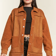 FAUX FUR AND SUEDE JACKET-Jade By Jane-[option4]-[option5]-[option6]-[option7]-[option8]-Shop-Boutique-Clothing-for-Women-Online